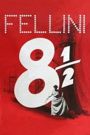 Poster for Federico Fellini's 8-1/2